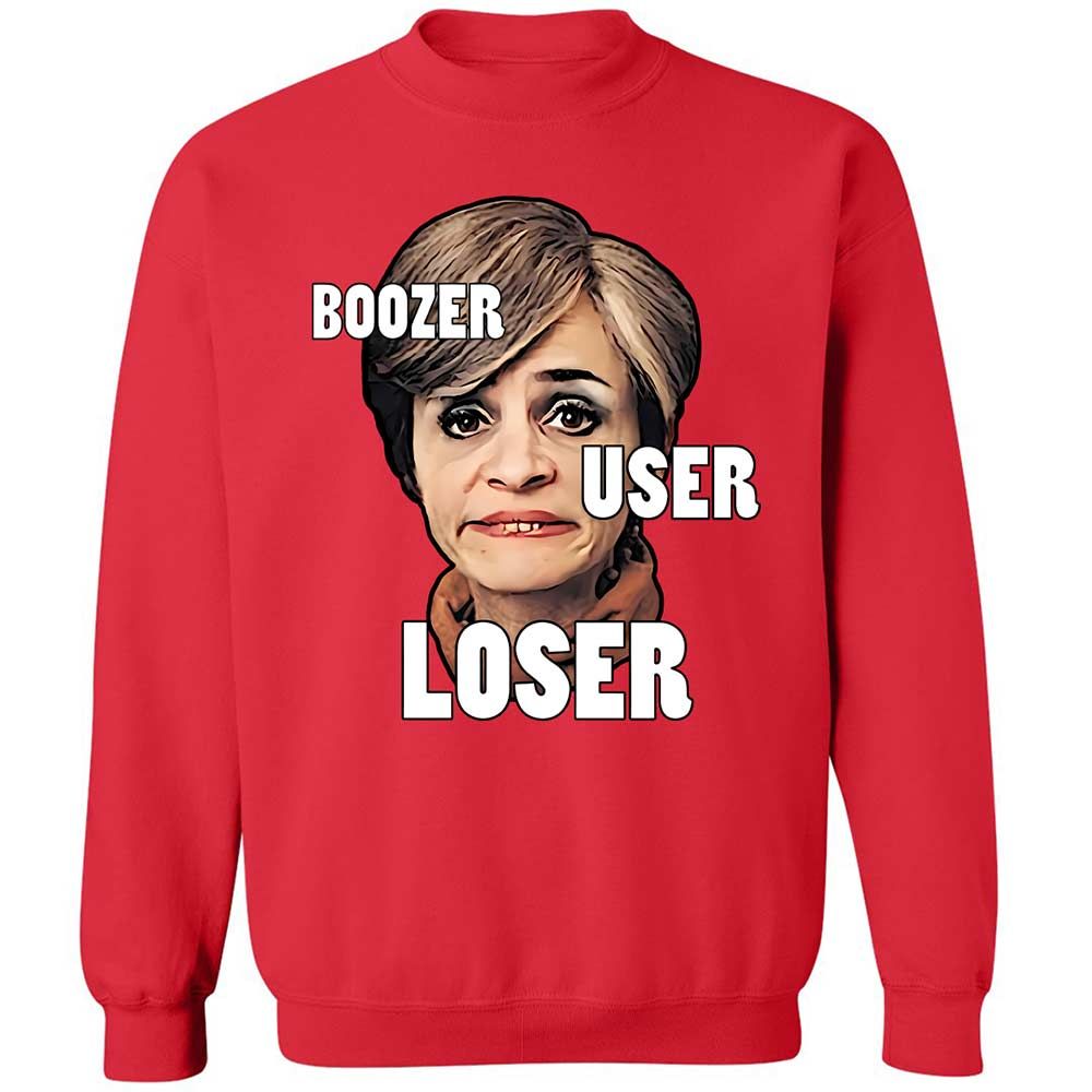 I was a boozer, a user, and a loser - Red - 10