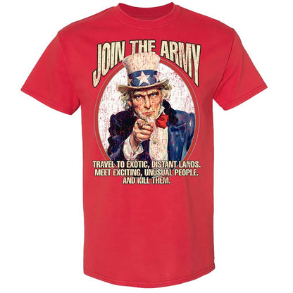 Join The Army - Red - 10