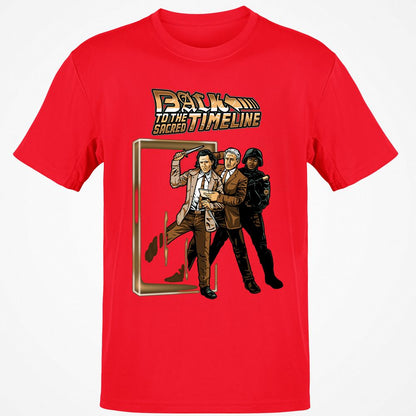 Classic Unisex T-Shirt - E8TER8J7 - Red - 10