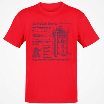 Classic Unisex T-Shirt - T1T1NZPR - Red - 10