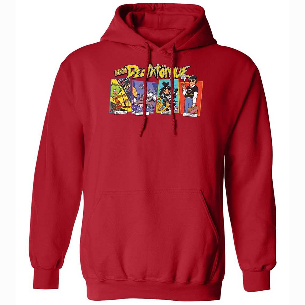 Classic Unisex Hoodie - JXTDNSEE - Red - 10