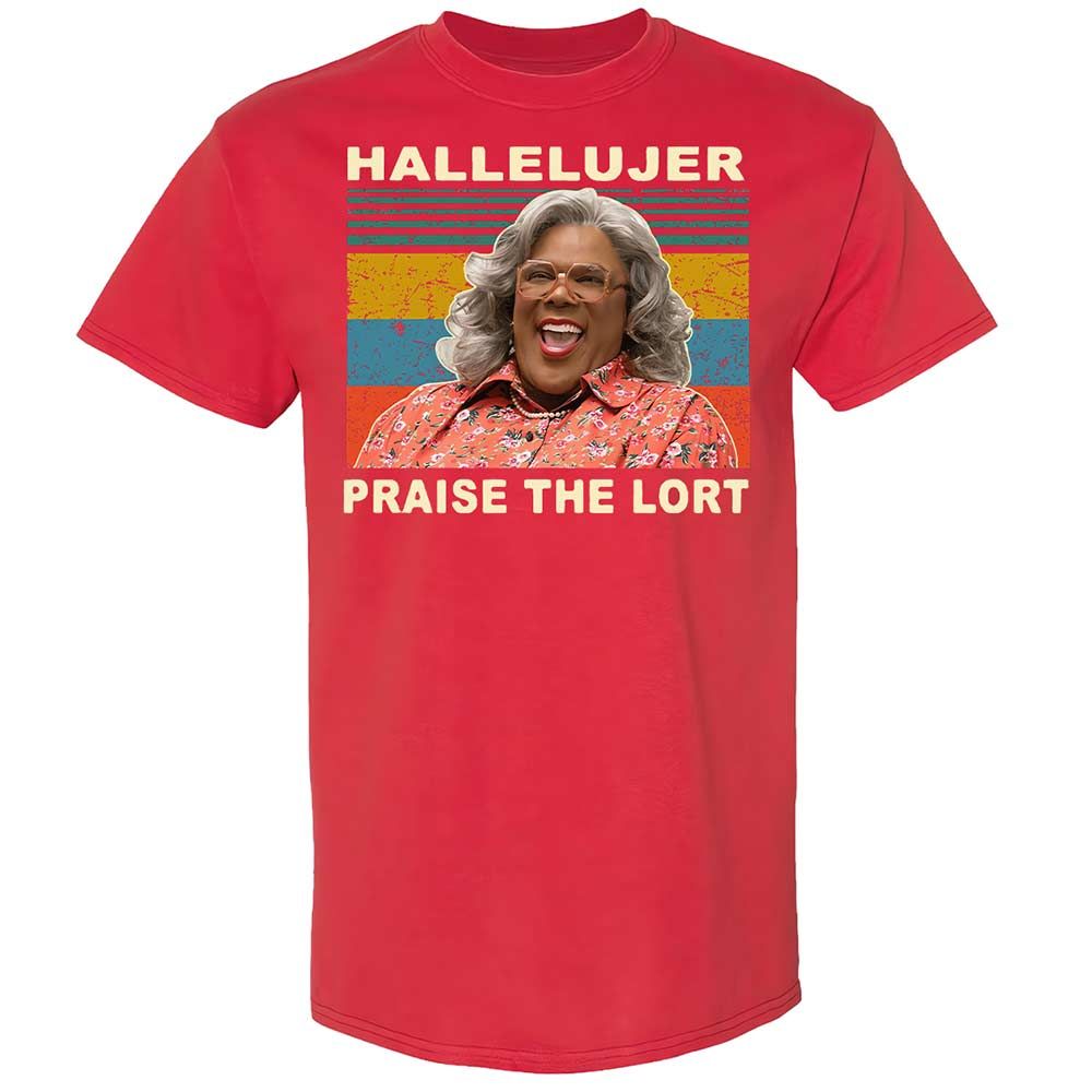 Hallelujer Praise The Lort - Red - 10