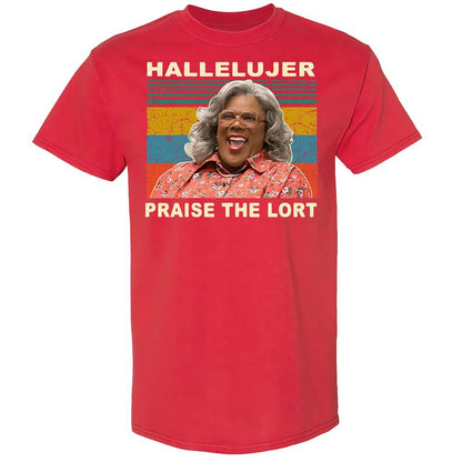 Hallelujer Praise The Lort - Red - 10