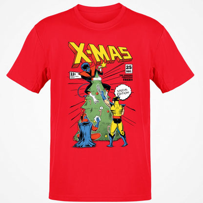 Classic Unisex T-Shirt - C4XCCSVK - Red - 10