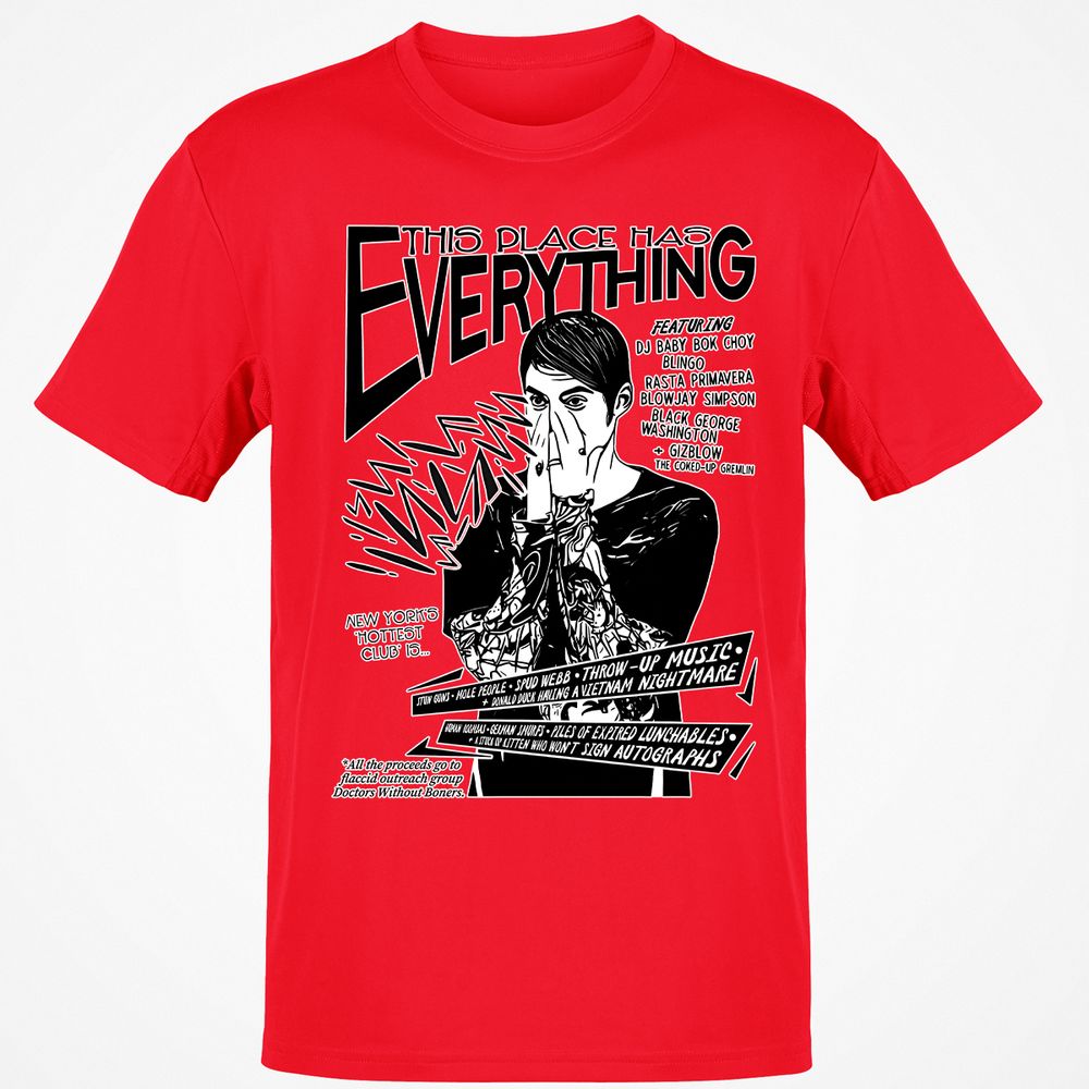 Classic Unisex T-Shirt - 3P1YU1B5 - Red - 10