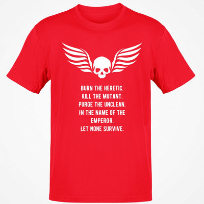 Classic Unisex T-Shirt - 99YMYTGQ - Red - 10