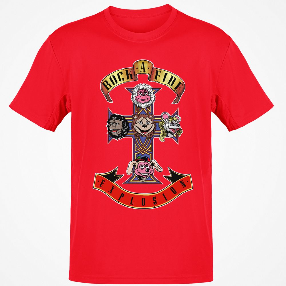 Classic Unisex T-Shirt - QVY2L4WZ - Red - 10