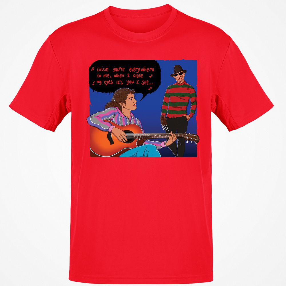 Classic Unisex T-Shirt - E5JCCXHB - Red - 10