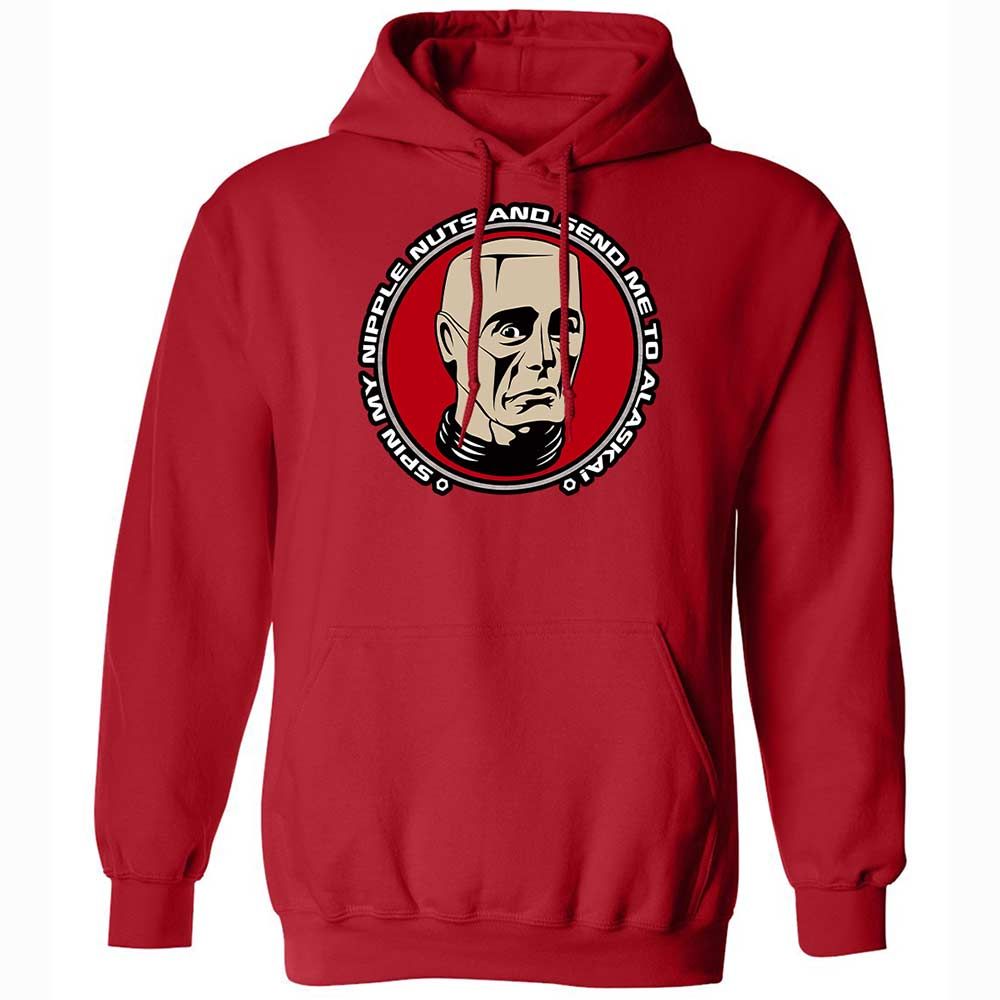 Classic Unisex Hoodie - 4681SSGY - Red - 10