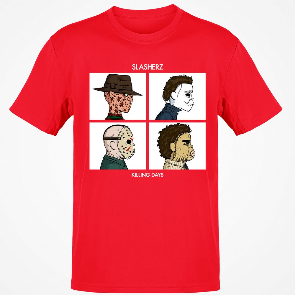 Classic Unisex T-Shirt - LE5F8AWK - Red - 10