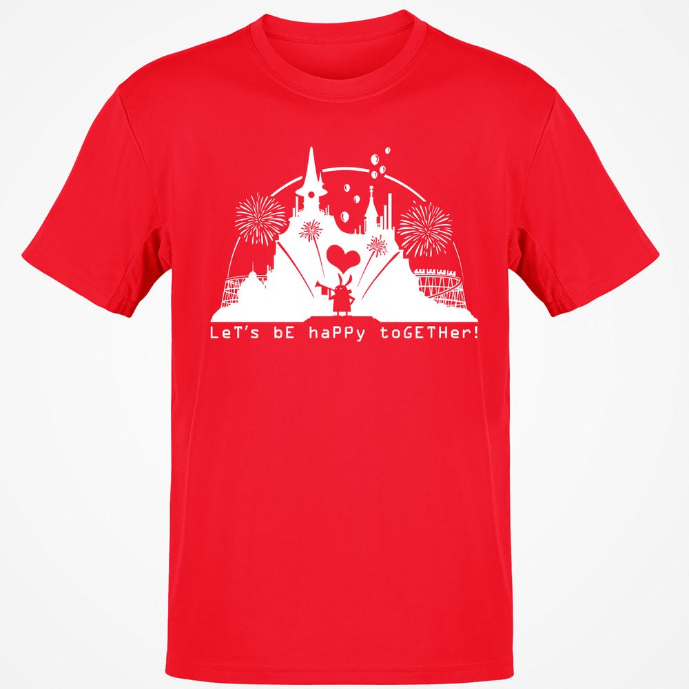 Classic Unisex T-Shirt - UU3Q2GVD - Red - 10