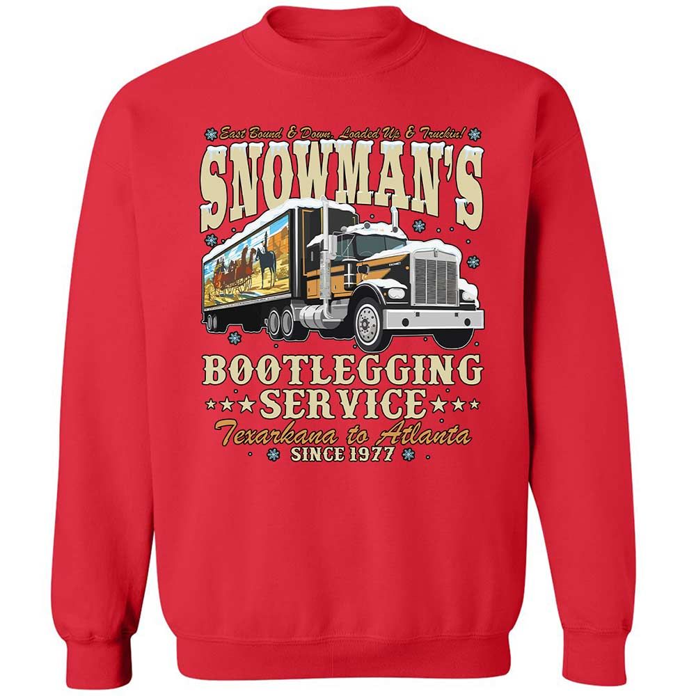 Snowman's Bootlegging Service - Red - 10