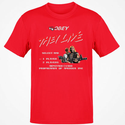 Classic Unisex T-Shirt - W2E4RKKD - Red - 10