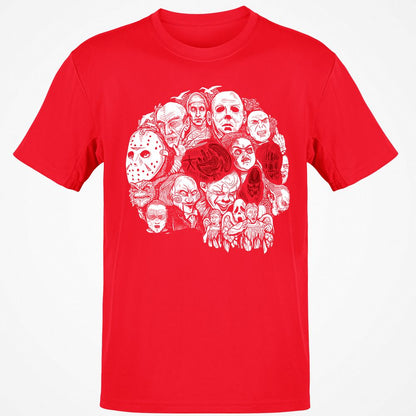 Classic Unisex T-Shirt - C8YQNNW2 - Red - 10