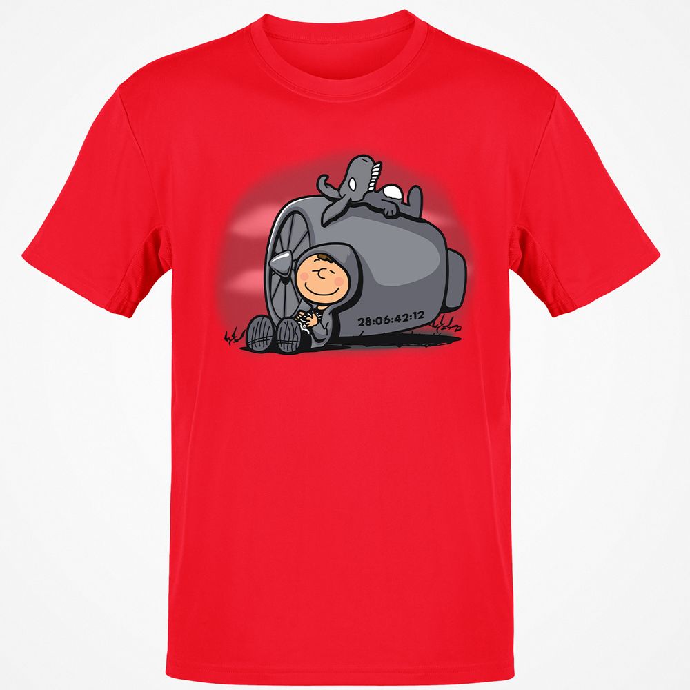 Classic Unisex T-Shirt - RCUNPNVZ - Red - 10