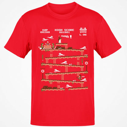 Classic Unisex T-Shirt - JJYJMZCC - Red - 10