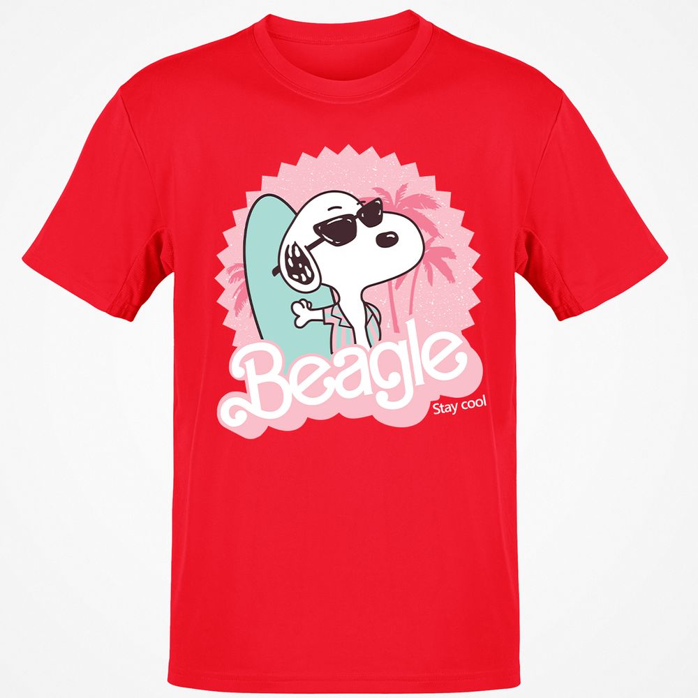 Classic Unisex T-Shirt - CE59X1HU - Red - 10