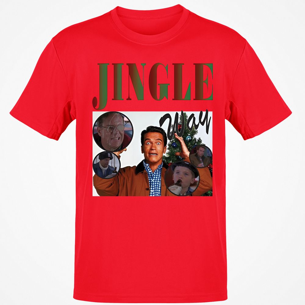 Classic Unisex T-Shirt - T5VL7UJR - Red - 10