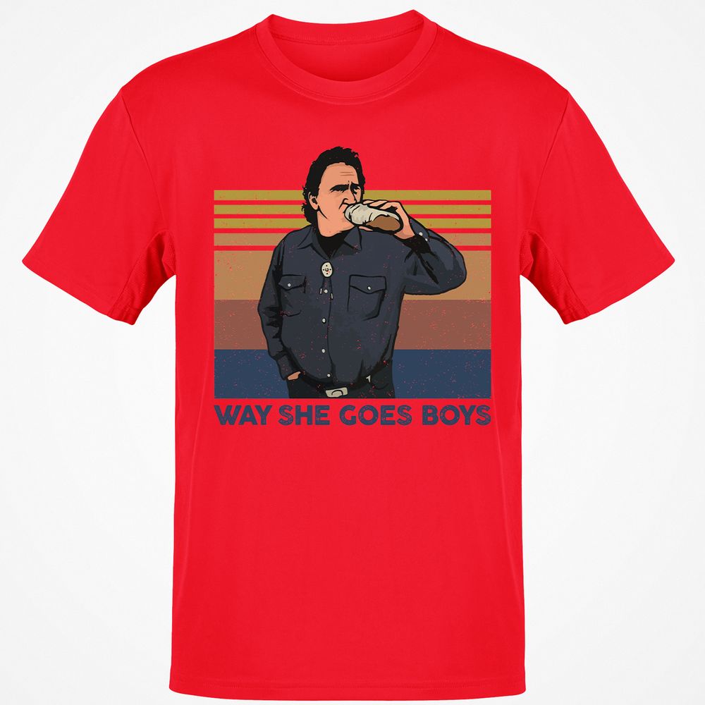 Classic Unisex T-Shirt - ZAH11RNM - Red - 10