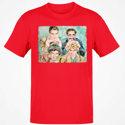 Classic Unisex T-Shirt - 9VKBLTUX - Red - 10