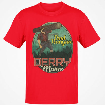 Derry Birthplace of Paul Bunyan - Red - 10