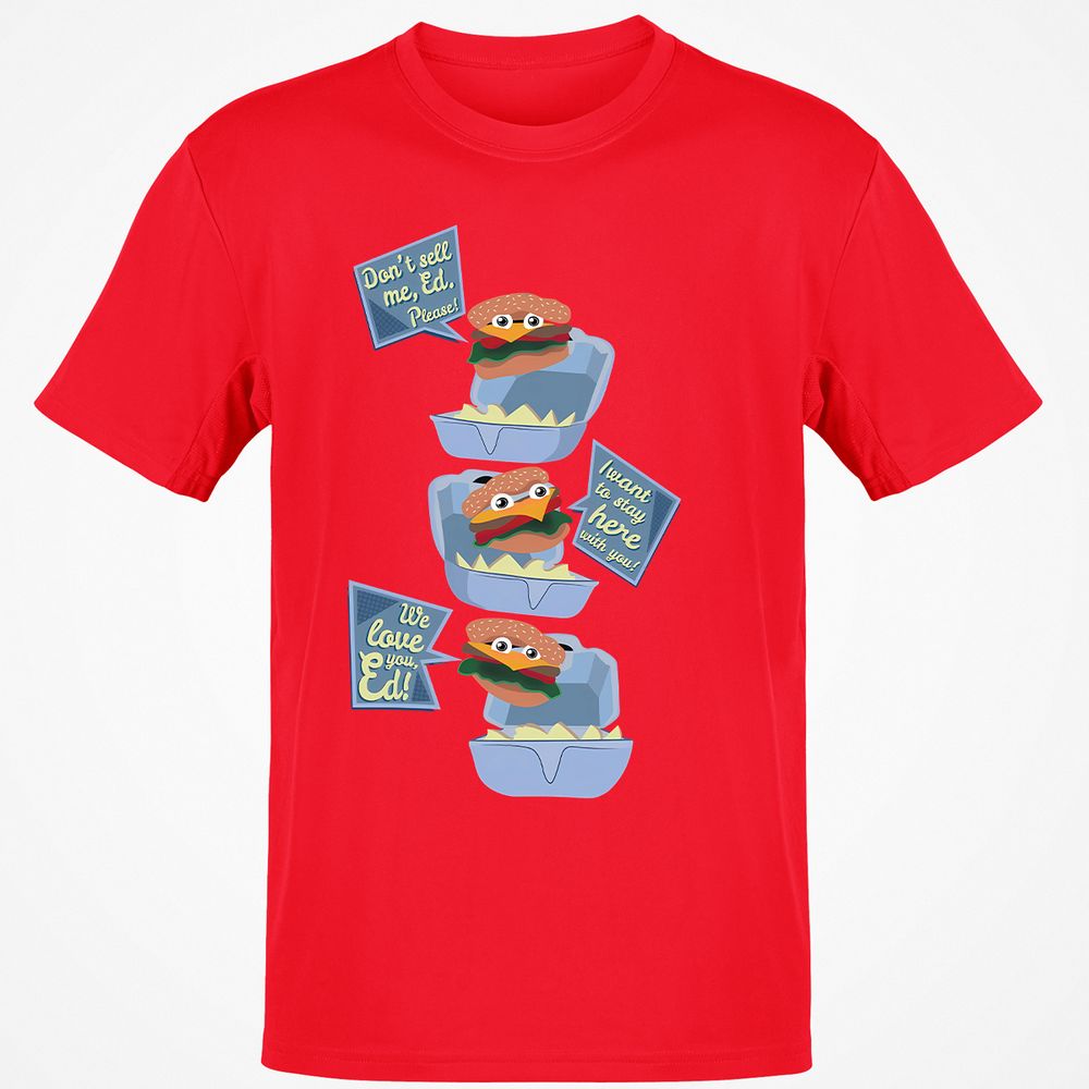 Classic Unisex T-Shirt - NE2VFACD - Red - 10