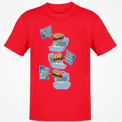 Classic Unisex T-Shirt - NE2VFACD - Red - 10