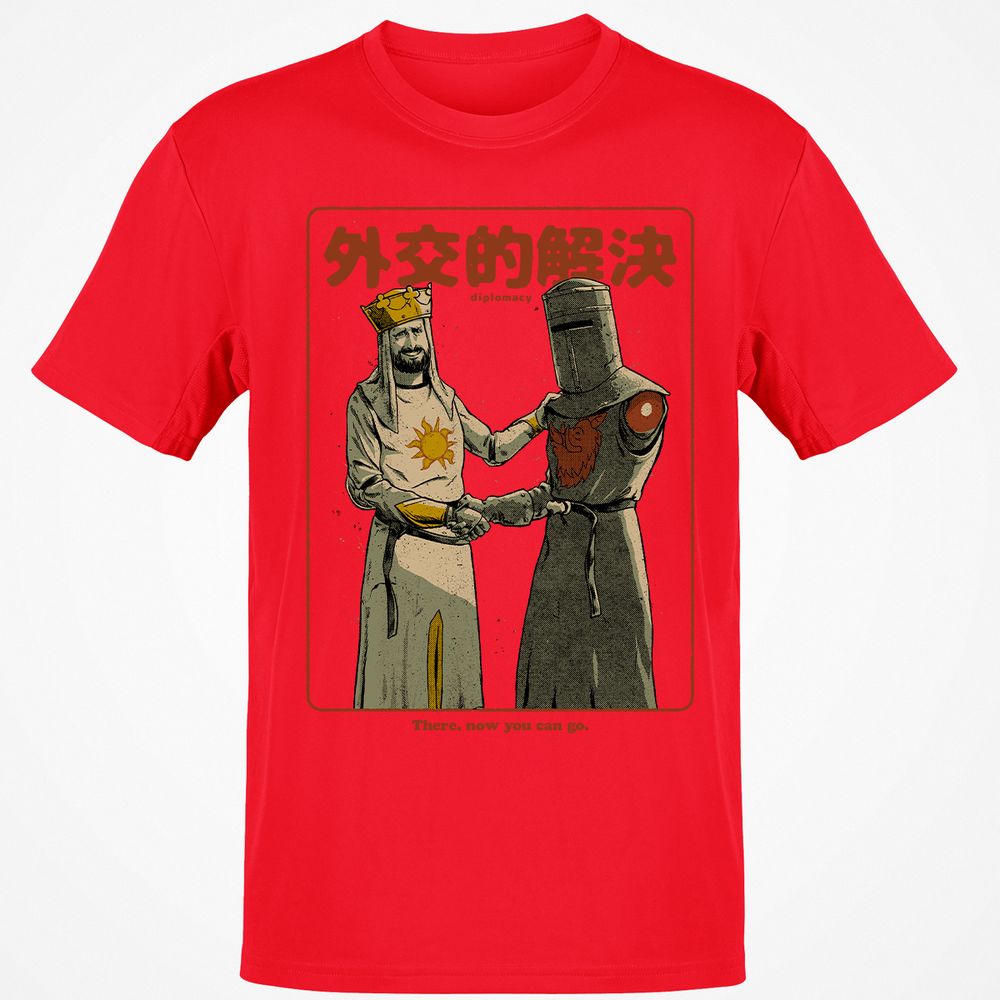 Classic Unisex T-Shirt - U5AAF6JG - Red - 10