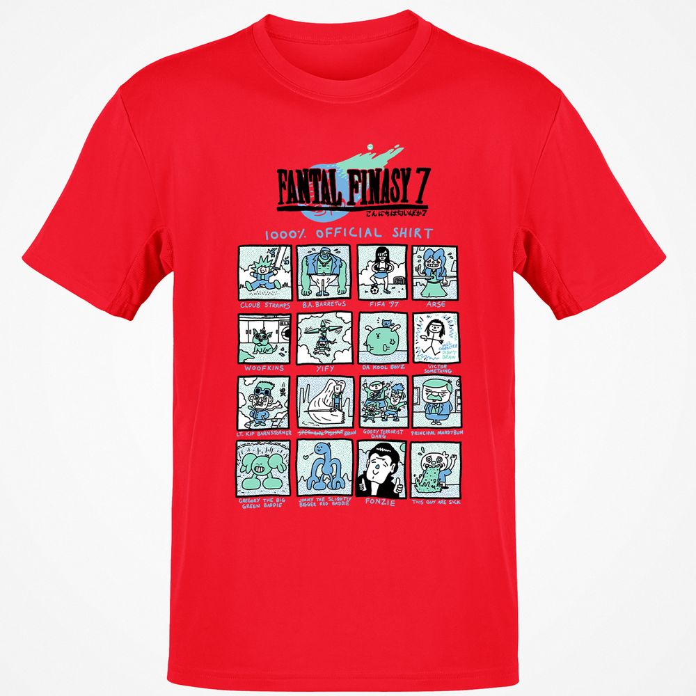 Classic Unisex T-Shirt - 7VMZG2T4 - Red - 10