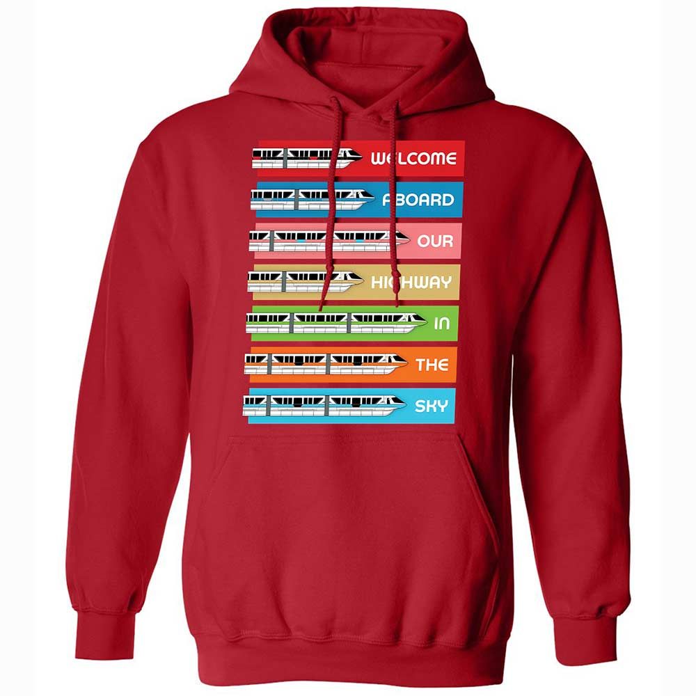 Classic Unisex Hoodie - Black - Red - 10