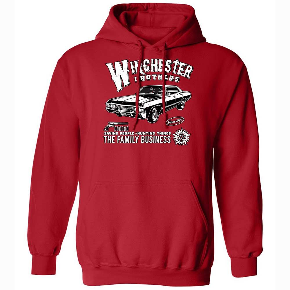 Classic Unisex Hoodie - M2E5AE81 - Red - 10