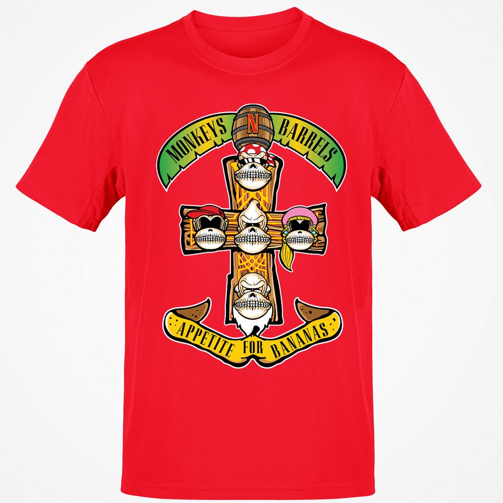 Classic Unisex T-Shirt - FBRVL2M1 - Red - 10