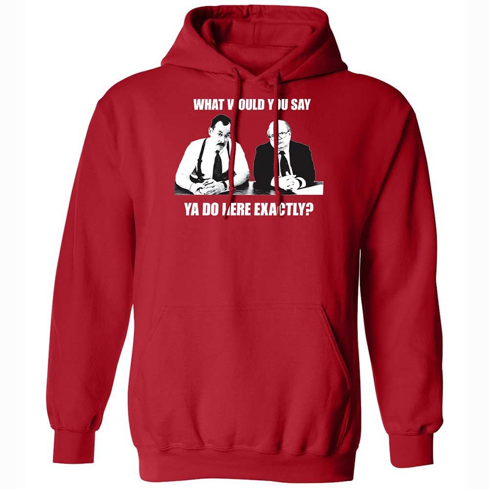 Classic Unisex Hoodie - LDX8GQBC - Red - 10