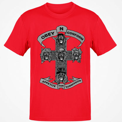 Classic Unisex T-Shirt - 6H2ACNYS - Red - 10