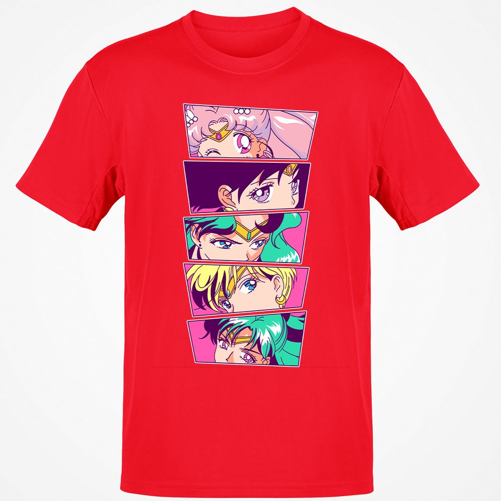 Classic Unisex T-Shirt - Q2AMUS9J - Red - 10