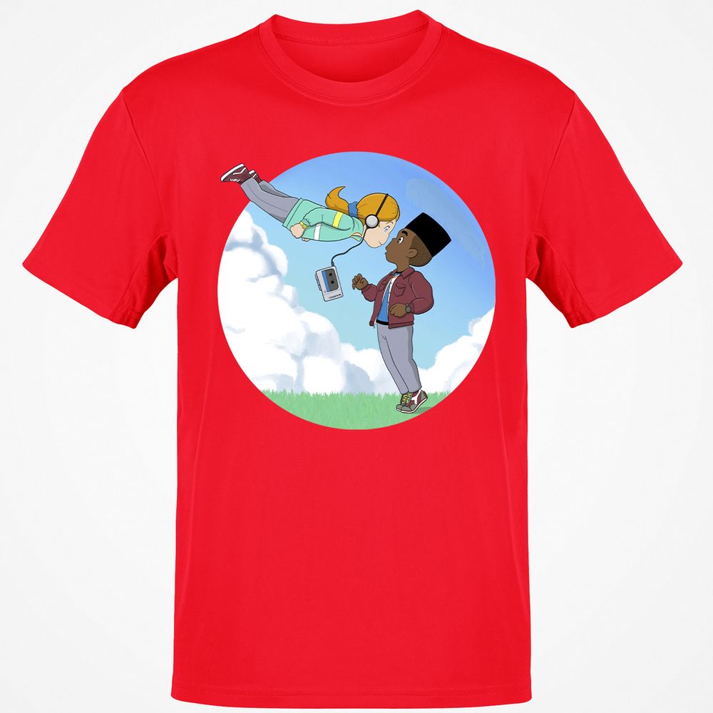Classic Unisex T-Shirt - Y6QMV4UW - Red - 10