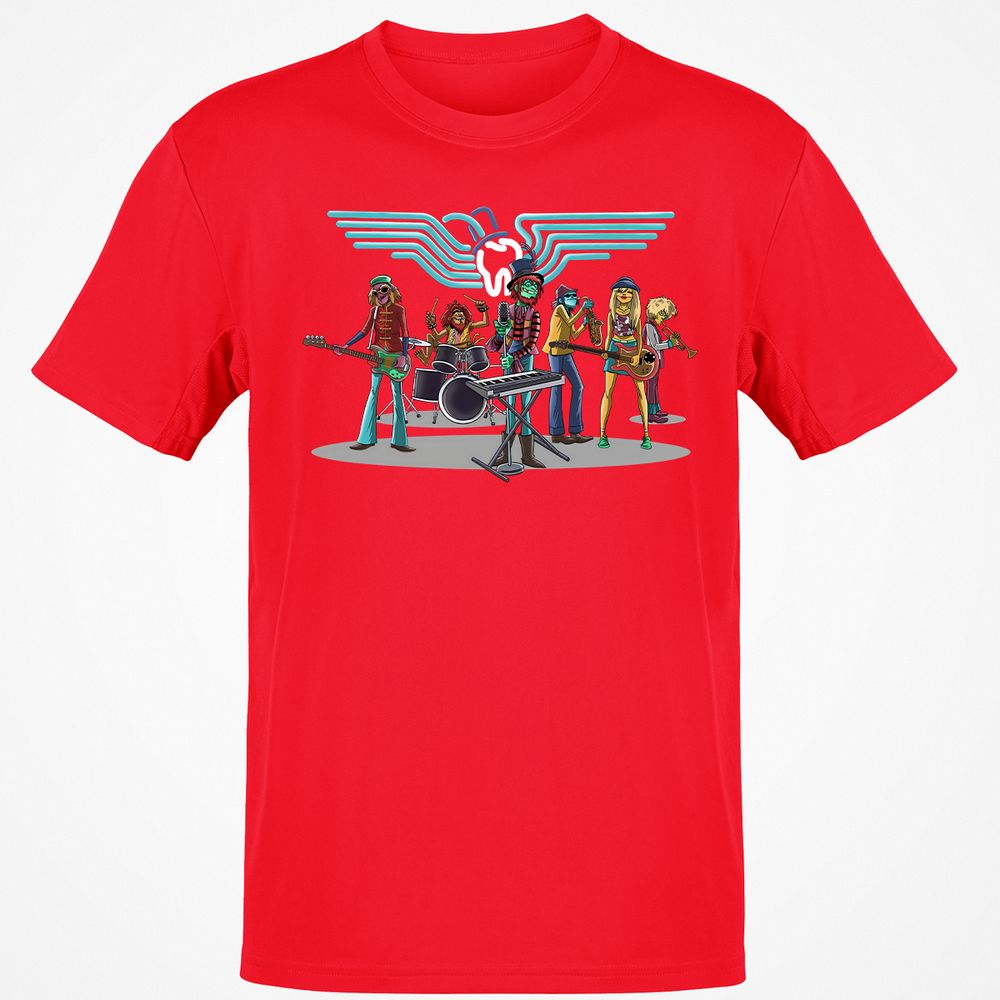 Classic Unisex T-Shirt - 5JUHG6CX - Red - 10