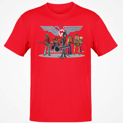 Classic Unisex T-Shirt - 5JUHG6CX - Red - 10