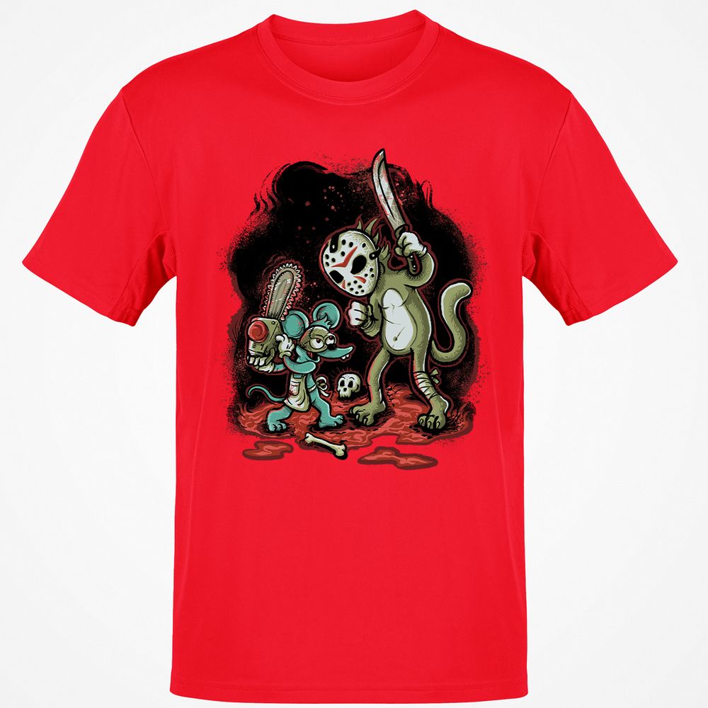 Classic Unisex T-Shirt - Q3L86EJ7 - Red - 10