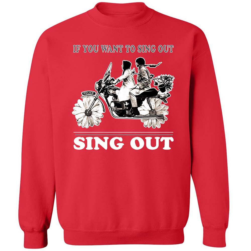 If you want to sing out, sing out - Red - 10