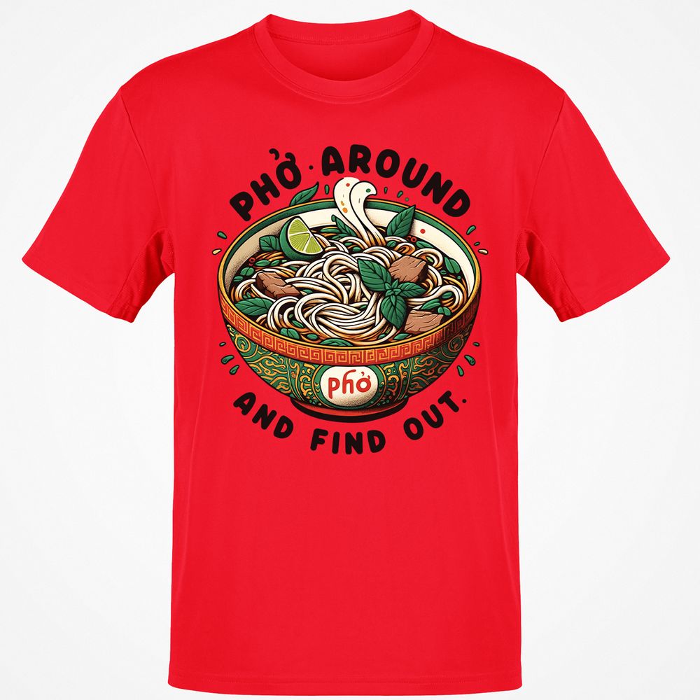 Classic Unisex T-Shirt - 5C1PYB3J - Red - 10