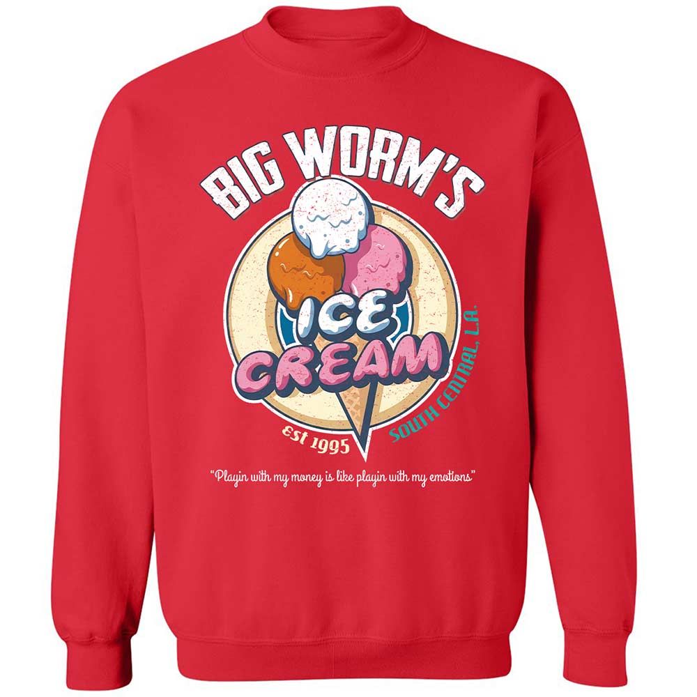 Big Worm's Ice Cream - Red - 10