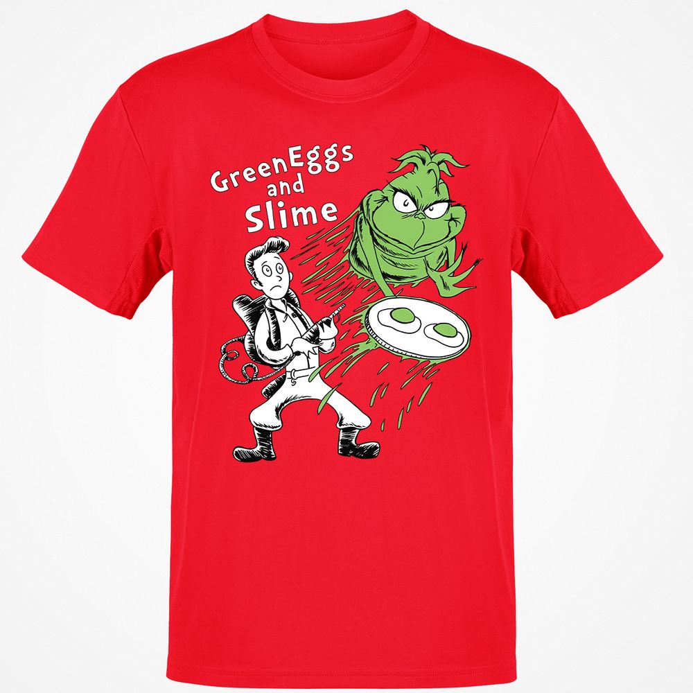 Classic Unisex T-Shirt - D7AEDMT7 - Red - 10