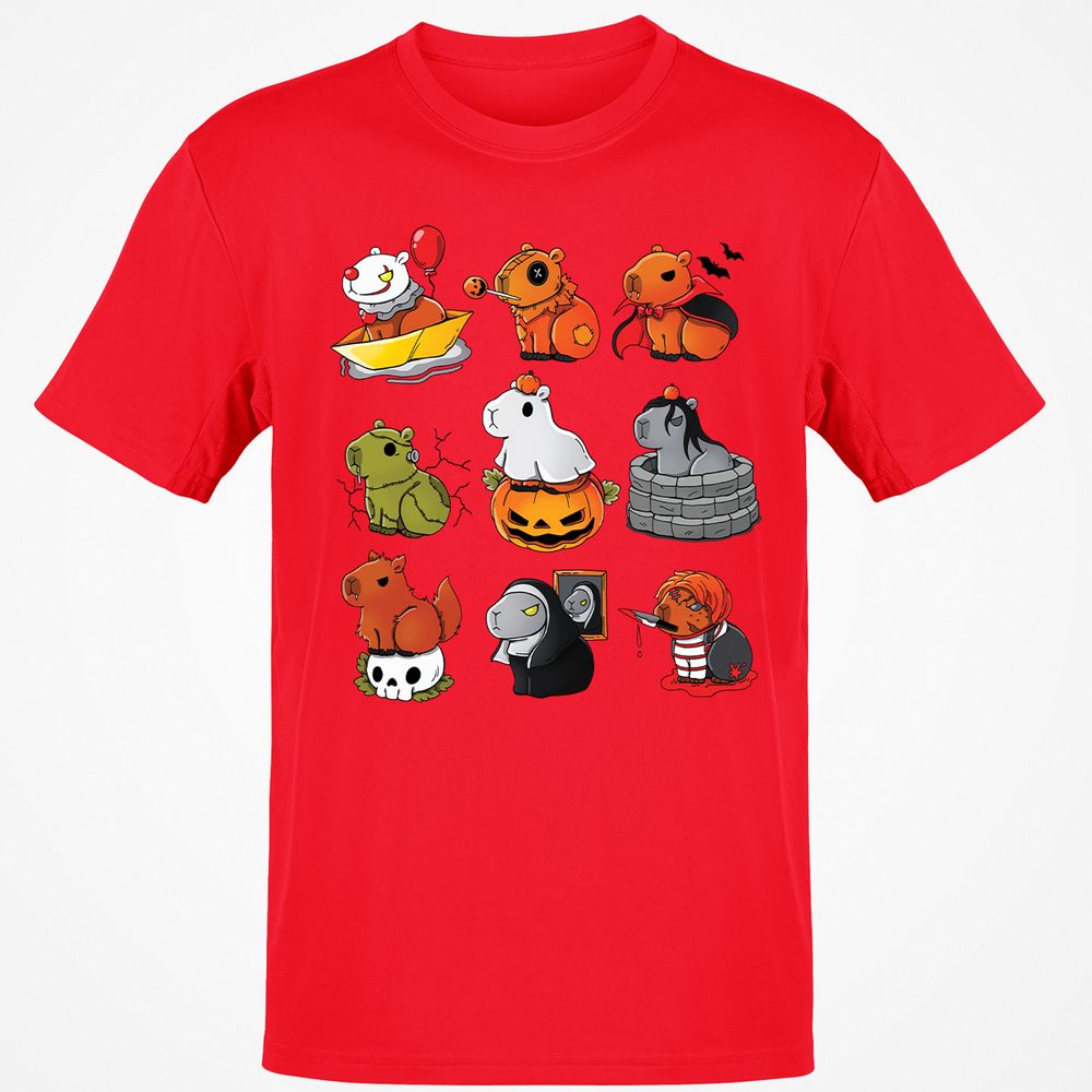 Classic Unisex T-Shirt - E5REK8EG - Red - 10