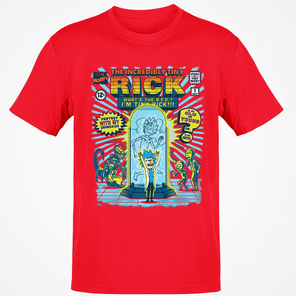 Classic Unisex T-Shirt - YVM4U5MA - Red - 10