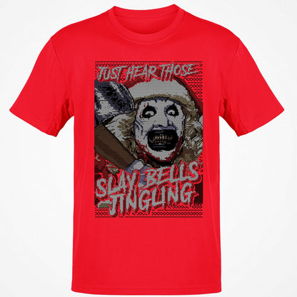 Slay Bells Jingling Classic Unisex T-Shirt - Red - 10