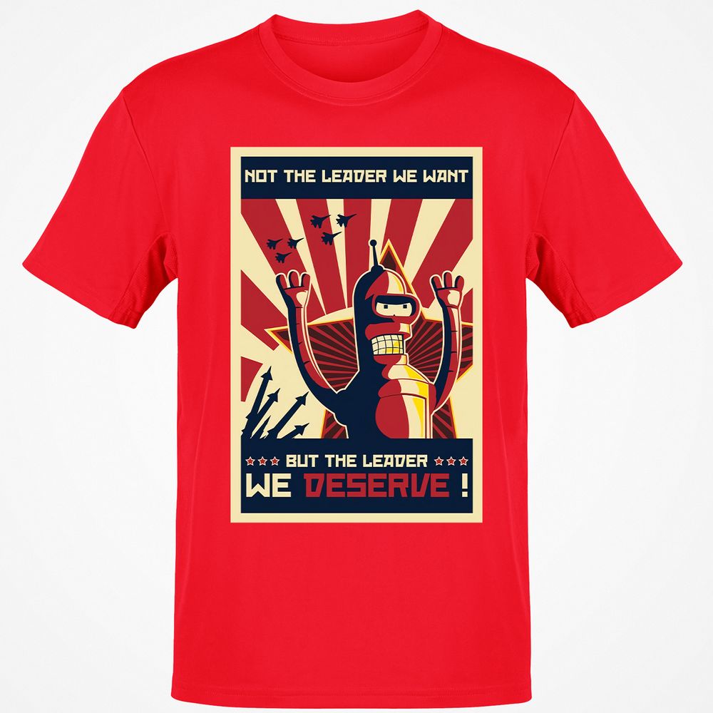 Classic Unisex T-Shirt - H4FUTZND - Red - 10