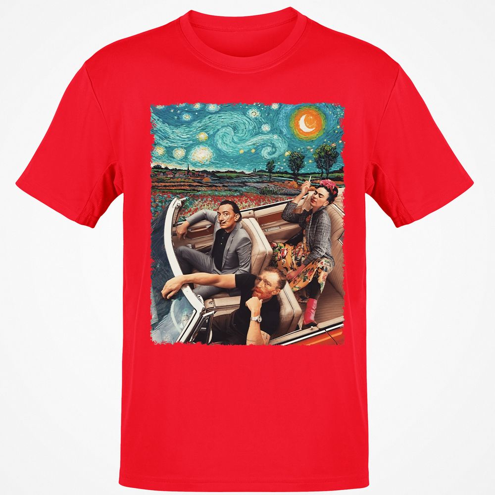 Classic Unisex T-Shirt - QJ4HXJCP - Red - 10