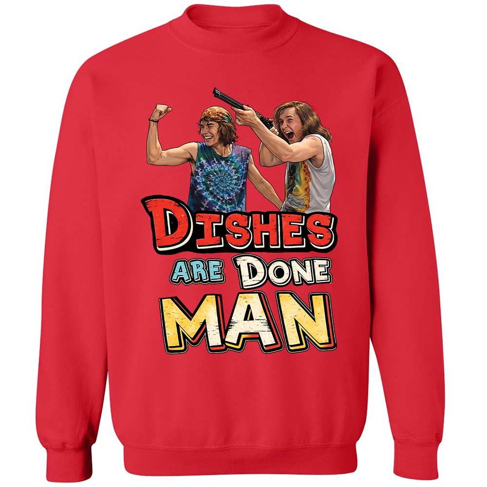 Classic Unisex Sweatshirt - FZUNHL9V - Red - 10