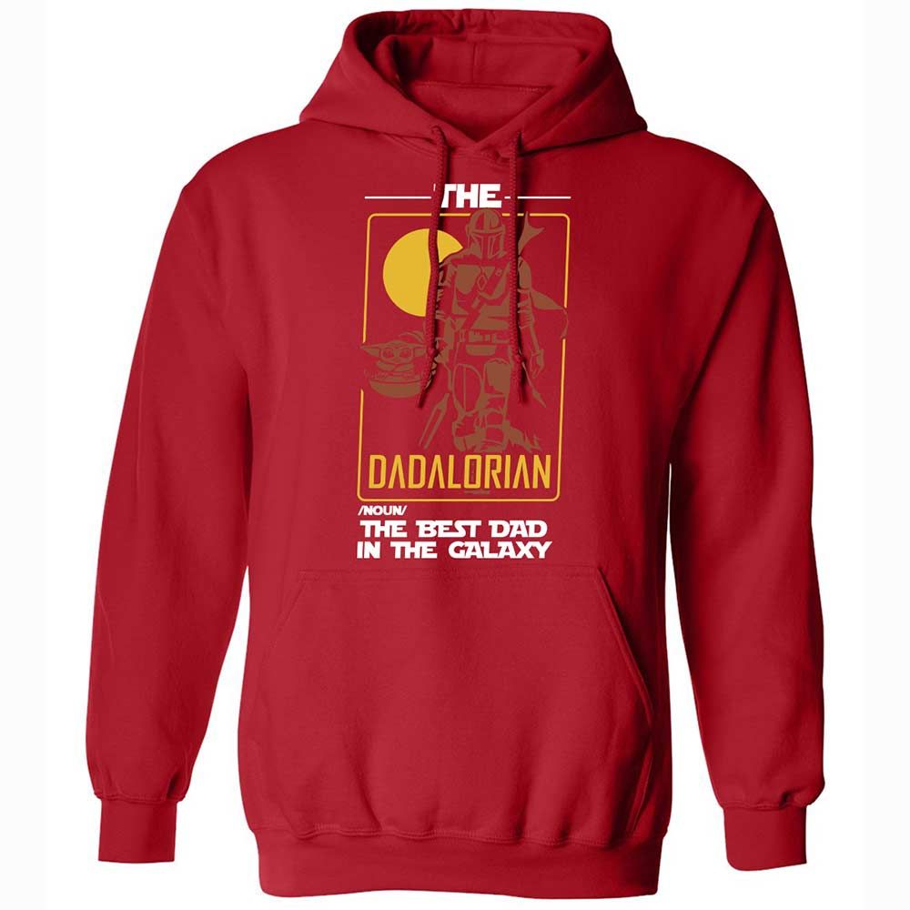 The Dadalorian The Best Dad In The Galaxy - Red - 10
